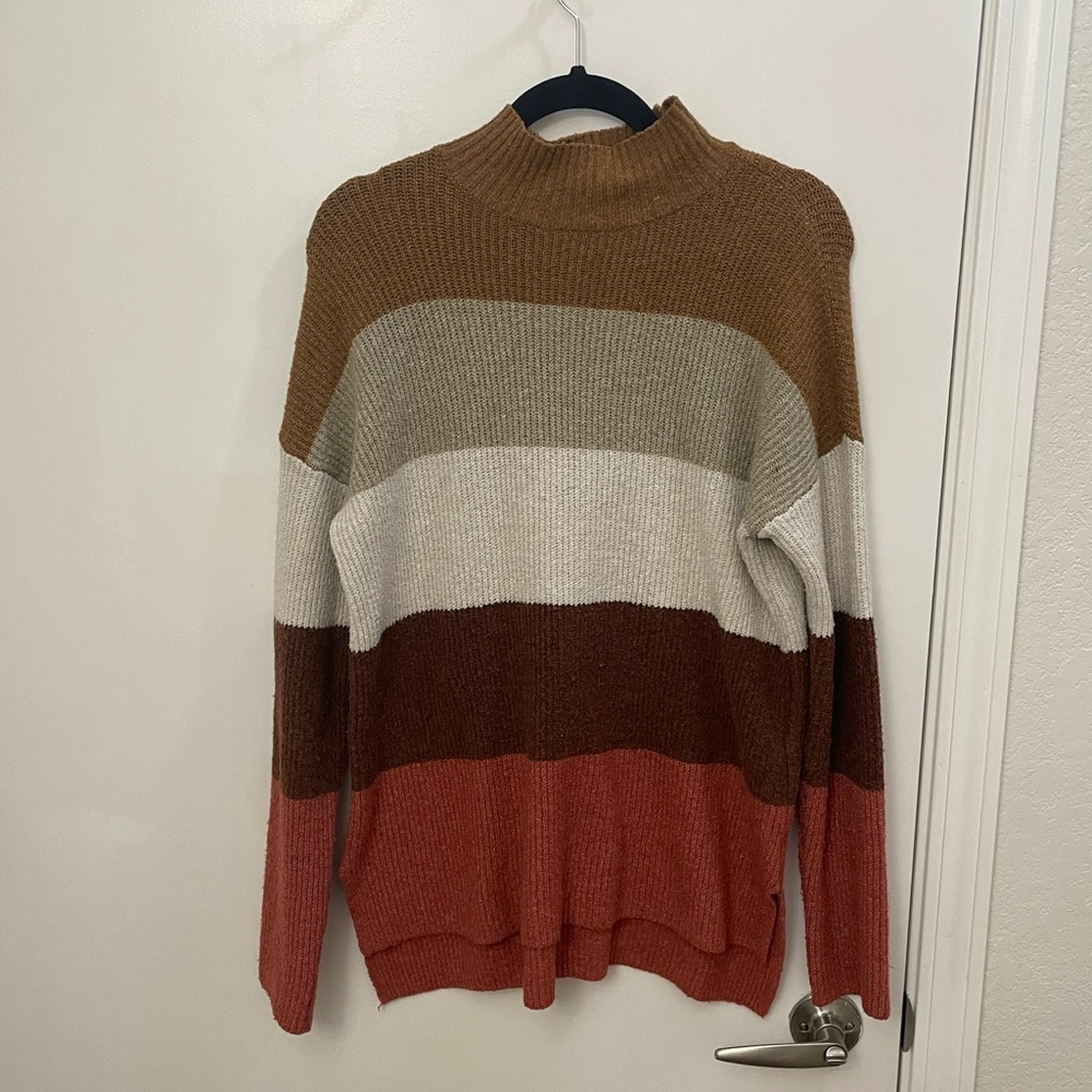 Olive & Oak Brown Knit Sweater